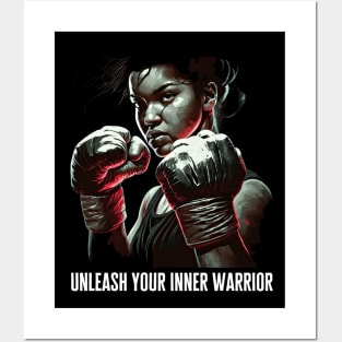 Unleash Your Inner Warrior Posters and Art